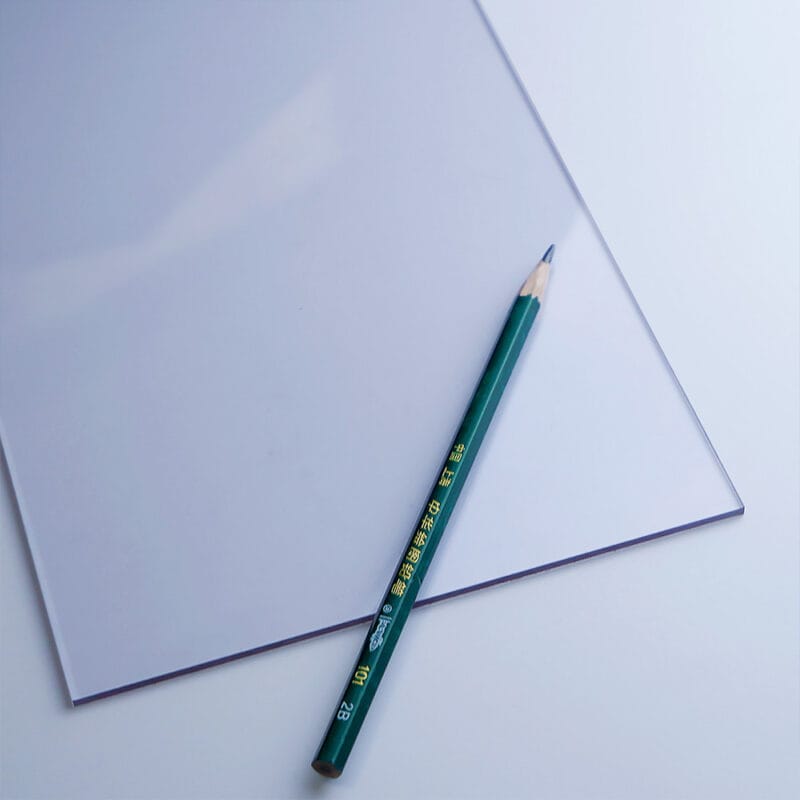 Anti-scratch hard coated polycarbonate sheet main product photo