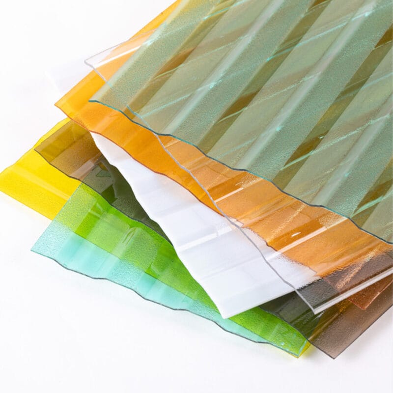 Embossed textured polycarbonate sheet main product photo