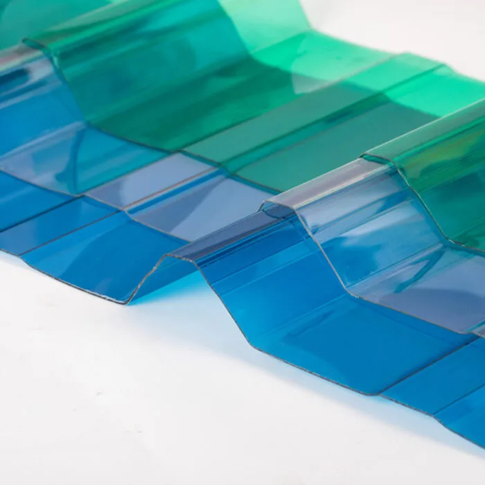Corrugated polycarbonate sheet application reference