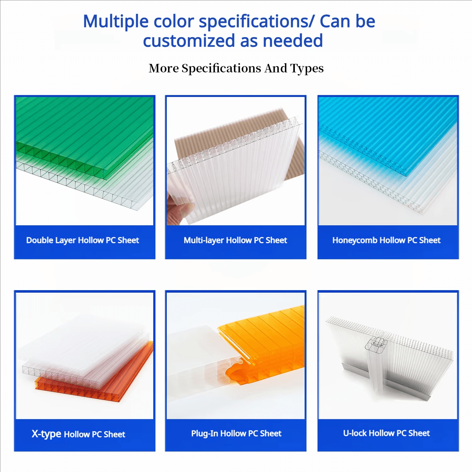 Multiwall polycarbonate sheet structures for roofing panels
