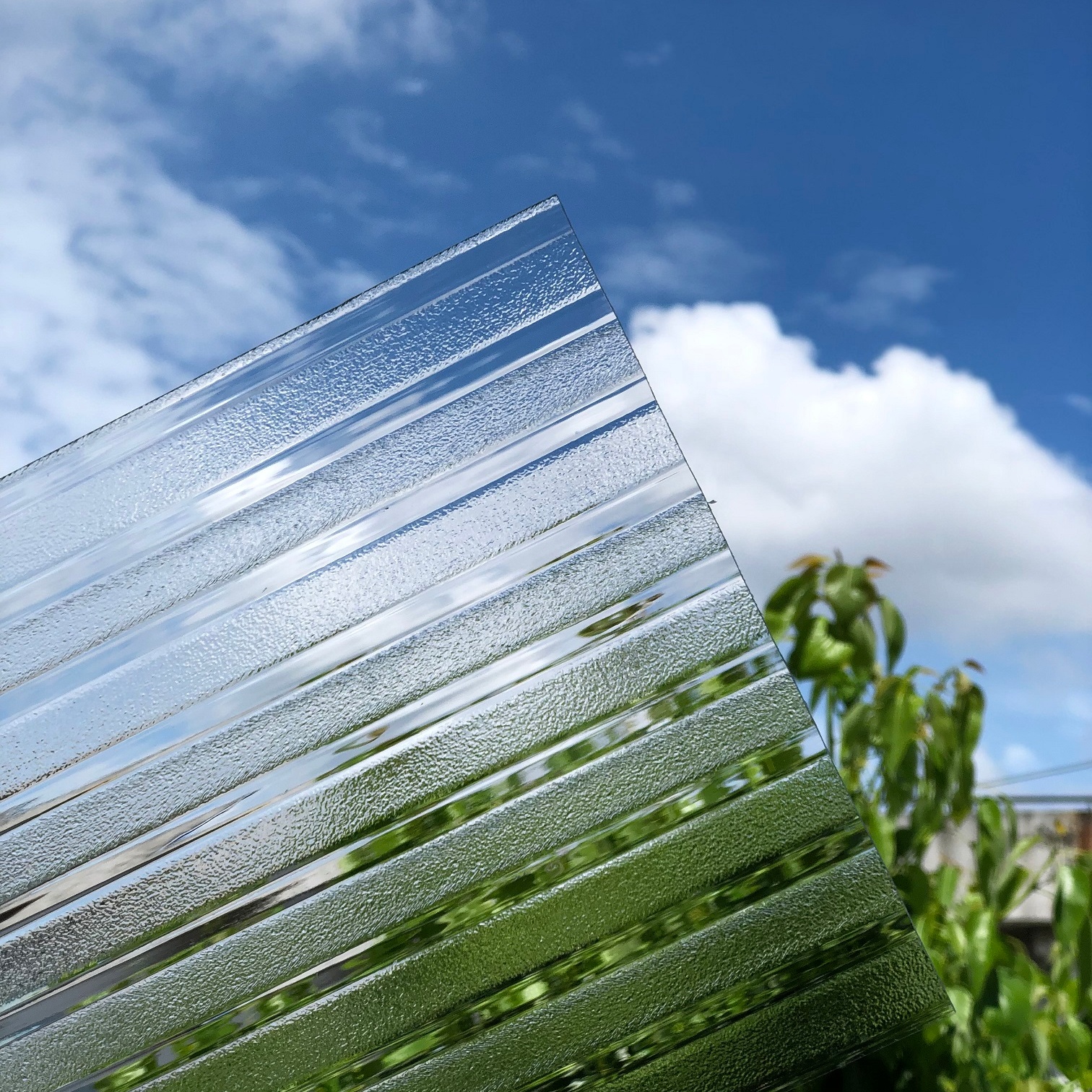 Corrugated Polycarbonate Sheets for B2B Roofing Projects | Bakway 1 Corrugated polycarbonate sheets used as translucent roofing panels