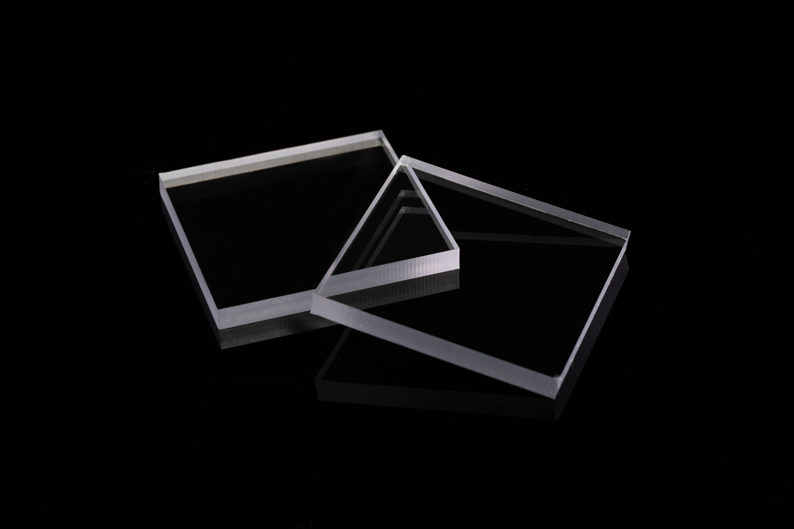 Laser cutting polycarbonate film