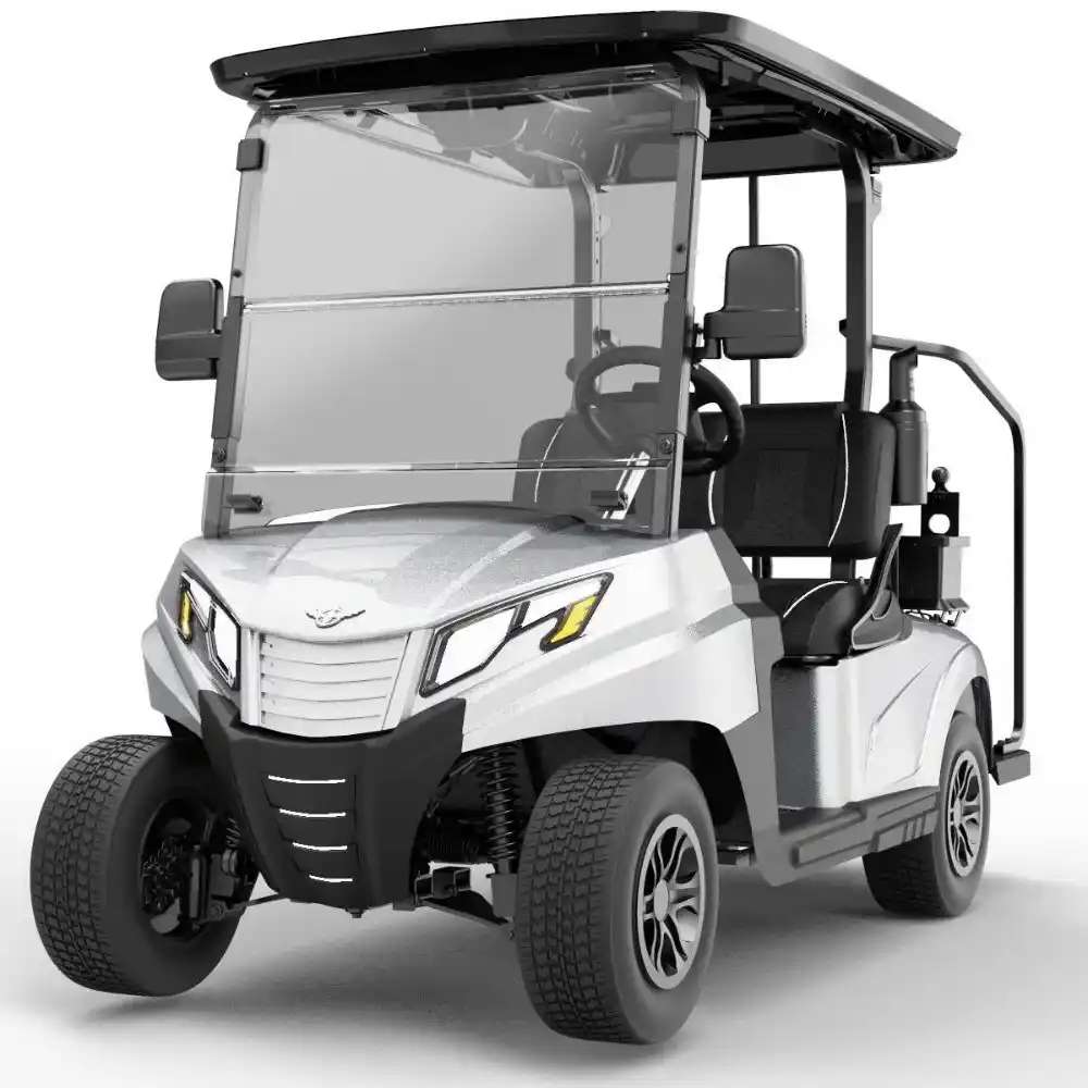 Golf cart polycarbonate windshield