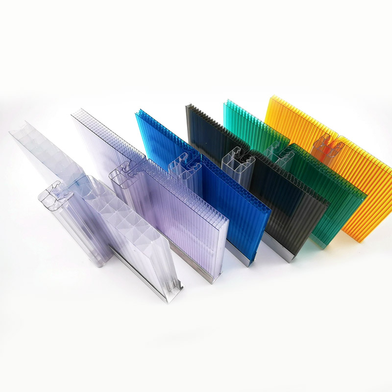 U-lock polycarbonate panel color and sample options