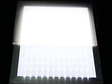 Polycarbonate Sheet for LED Lighting Diffusers 2 Polycarbonate LED diffuser light panel showing uniform light diffusion